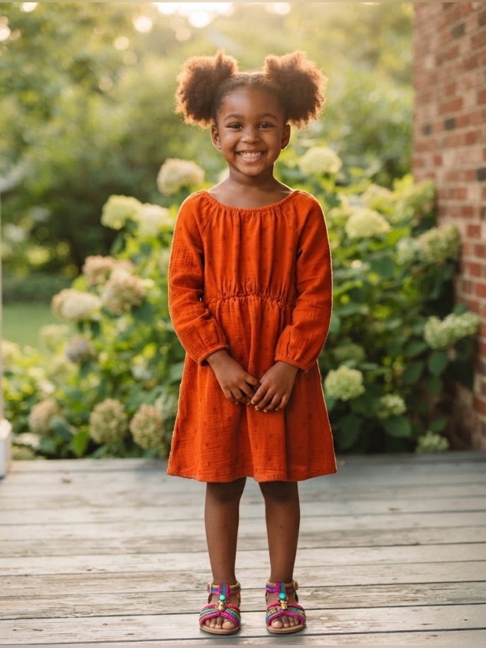 Cat & Jack Orange color Dress